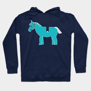 Interpretation of a Minifig Horse Hoodie